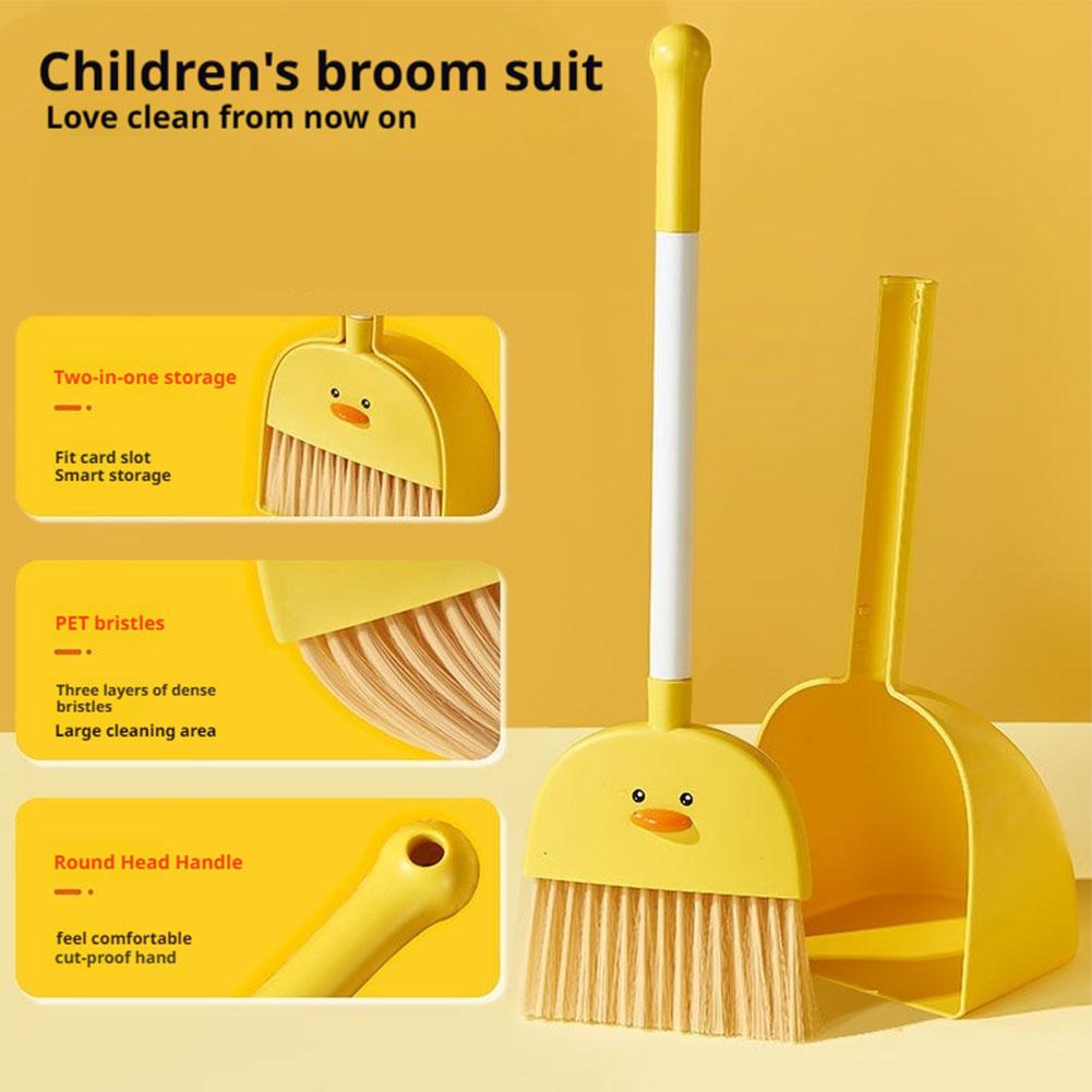 Kids Outdoor Broom - Set Sapu dan Pengki Mini Anak-Anak