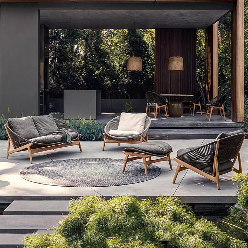 Kids Outdoor Furniture Set - Set Furnitur Sofa Taman Luar Ruangan,