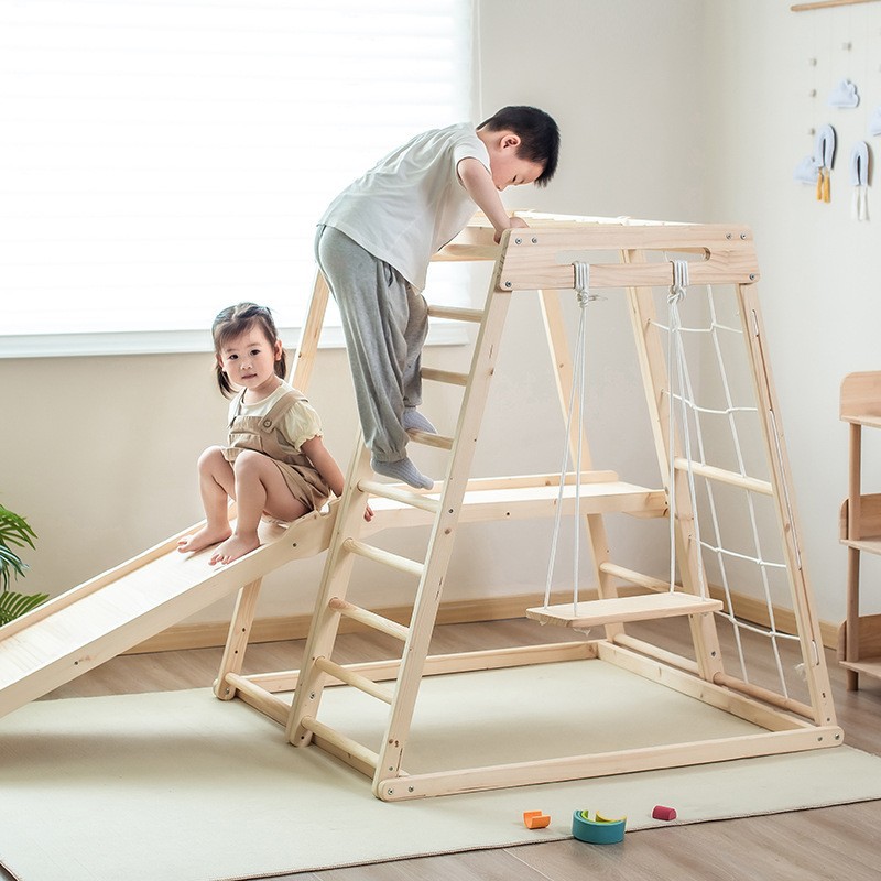 Kids Outdoor Climbing Frame - Kombinasi Permainan Panjat Anak Jungle Gym