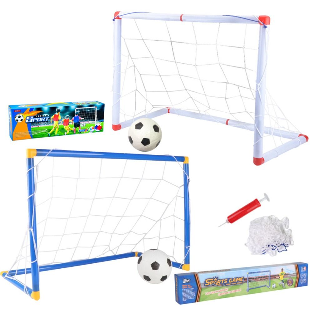 Kids Outdoor Climbing Frame - Set Bola Sepak Lipat Mini Plastik