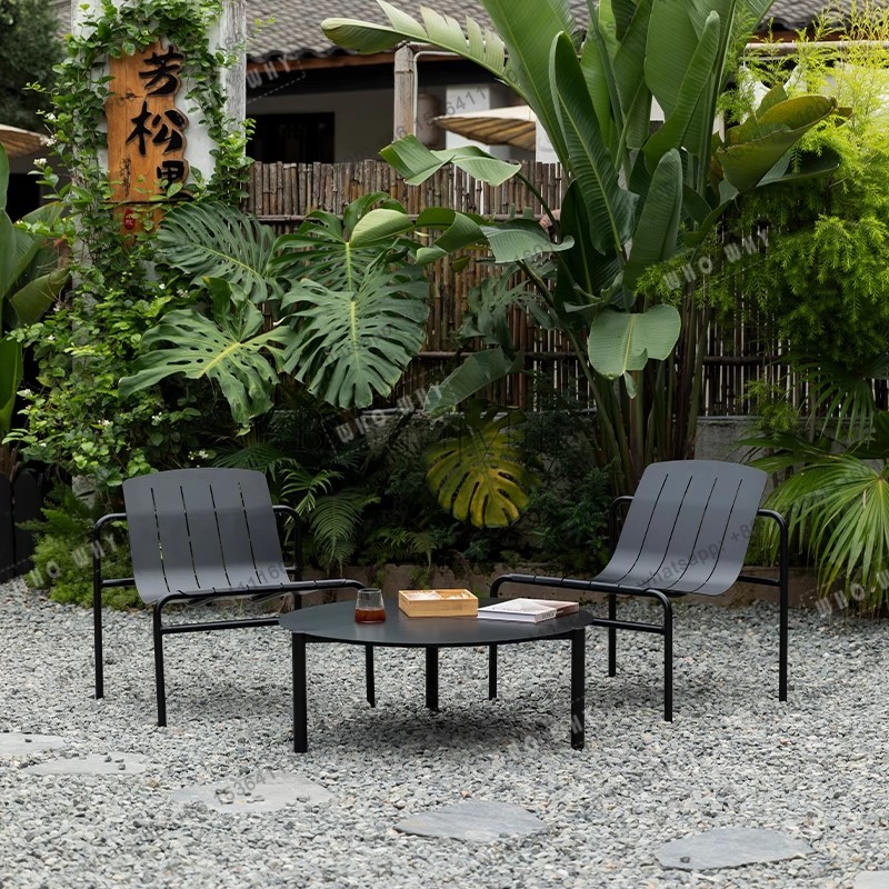 Kids Outdoor Furniture Set - Set Perabot Taman Plastik LJY, Set