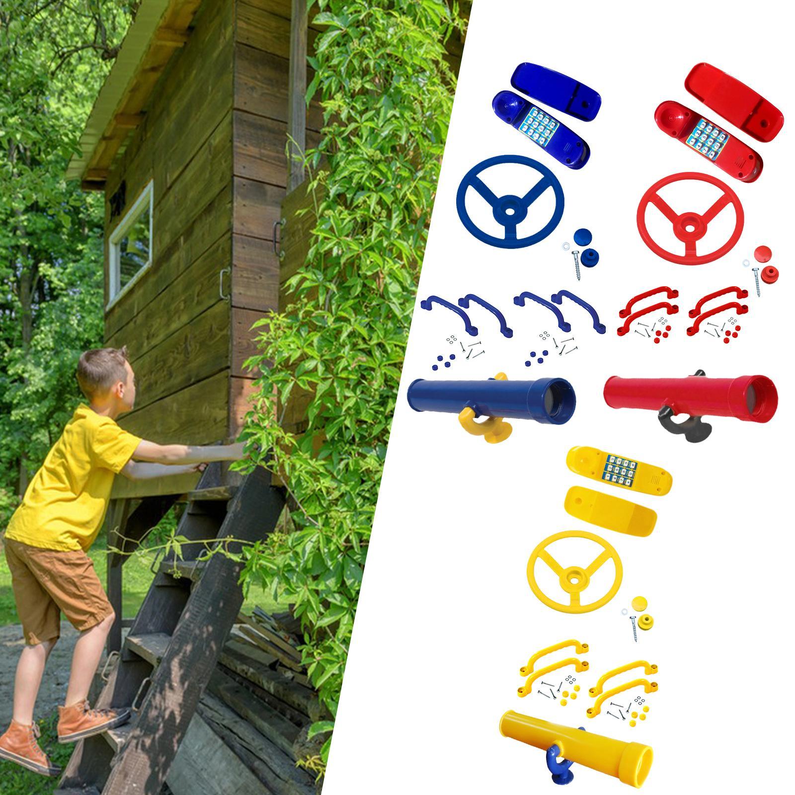 Roda Kemudi Mainan Taman Berma - Kids Outdoor Climbing Frame ulasan dan harga