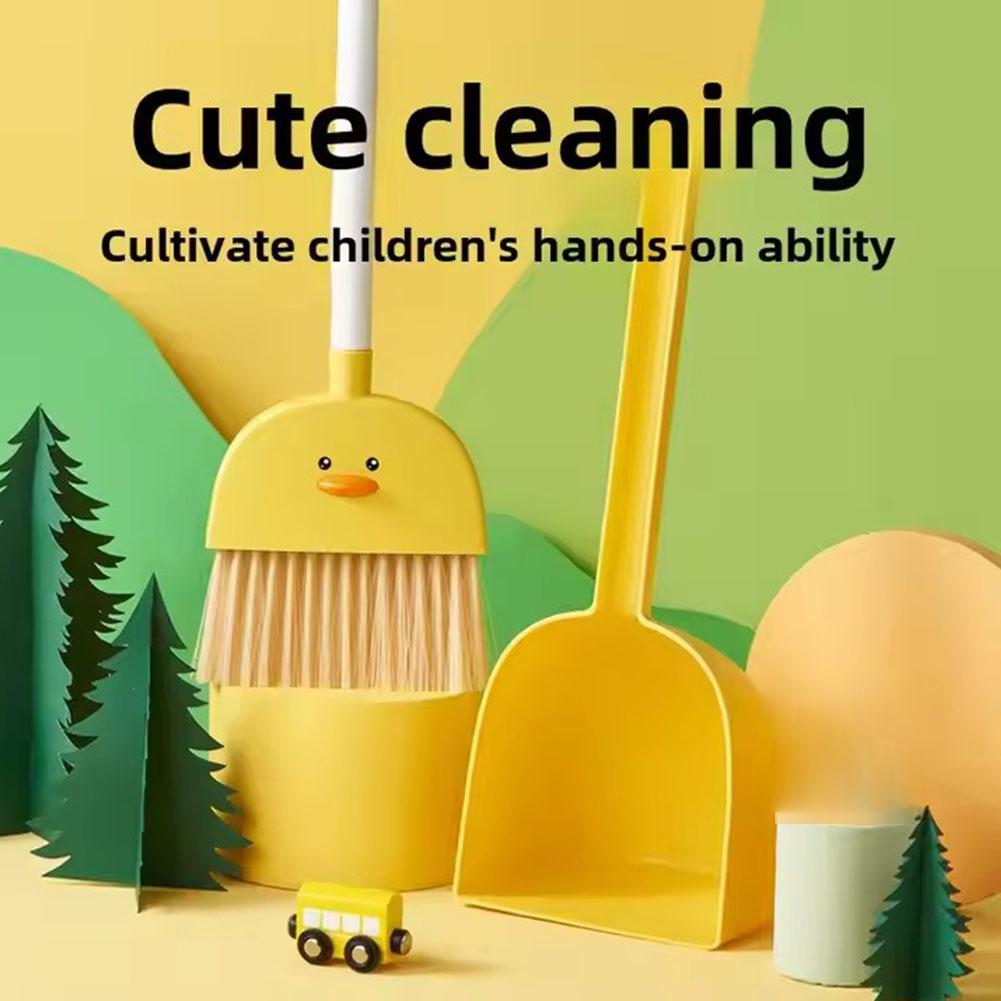 Set Sapu dan Pengki Mini Anak- - Kids Outdoor Broom ulasan dan harga