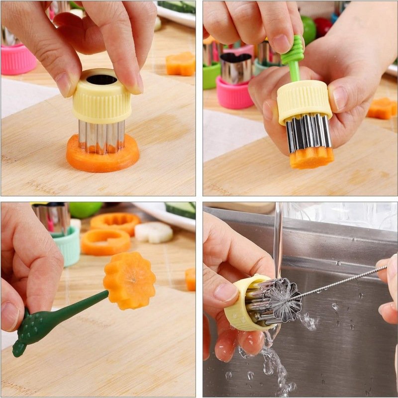 Set pemotong sayur Stainless S - Kids Outdoor Kitchen Accessories ulasan dan harga