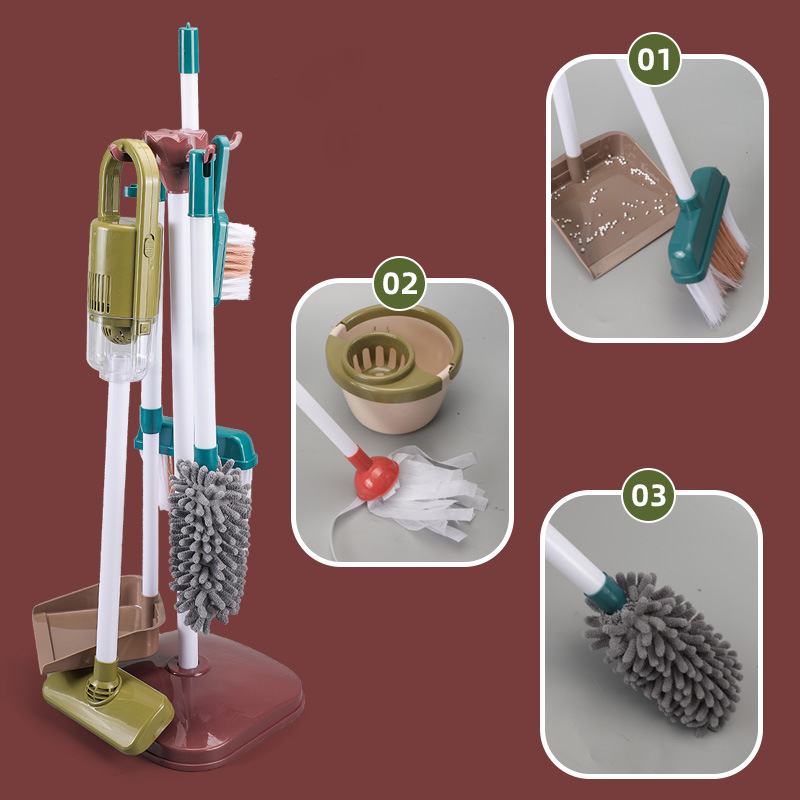 Mainan pembersih vakum simulas - Kids Outdoor Broom ulasan dan harga
