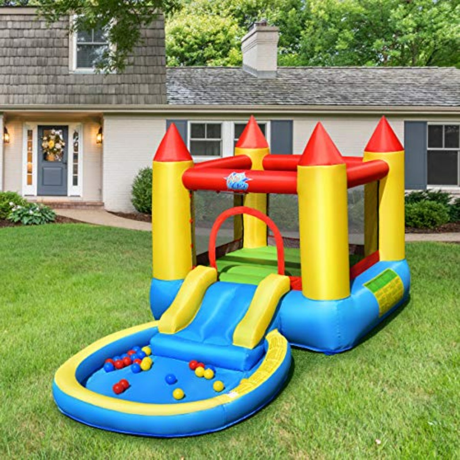 Rumah mainan tiup untuk anak u - Kids Outdoor Area ulasan dan harga