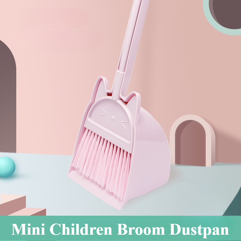 Sapu dan Pengki Anak Mini Bulu - Kids Outdoor Broom ulasan dan harga