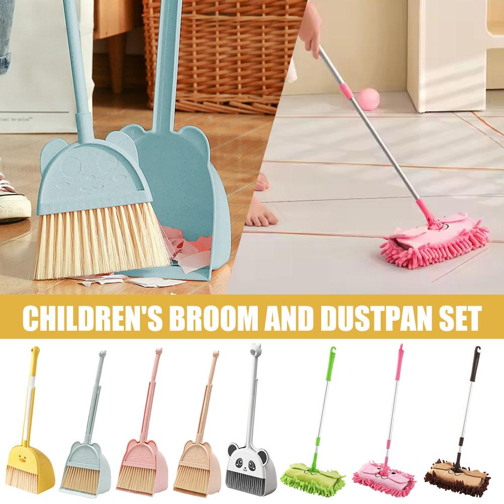 Set Sapu dan Pengki Mini Anak- - Kids Outdoor Broom ulasan dan harga