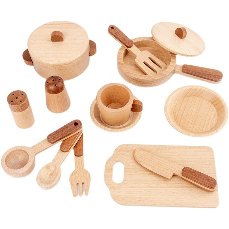 Mainan Dapur Kayu Beech Maoduo - Kids Outdoor Kitchen Accessories ulasan dan harga