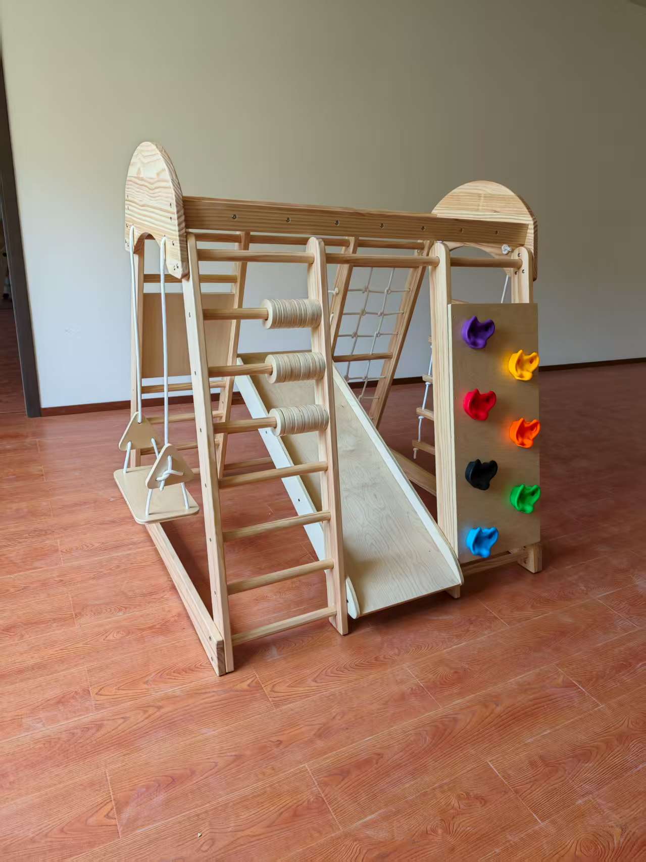 Papan Panjat Kayu untuk Anak,  - Kids Outdoor Climbing Frame ulasan dan harga