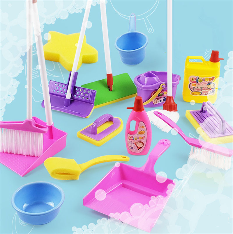 Set mainan pembersih wajah sim - Kids Outdoor Broom ulasan dan harga