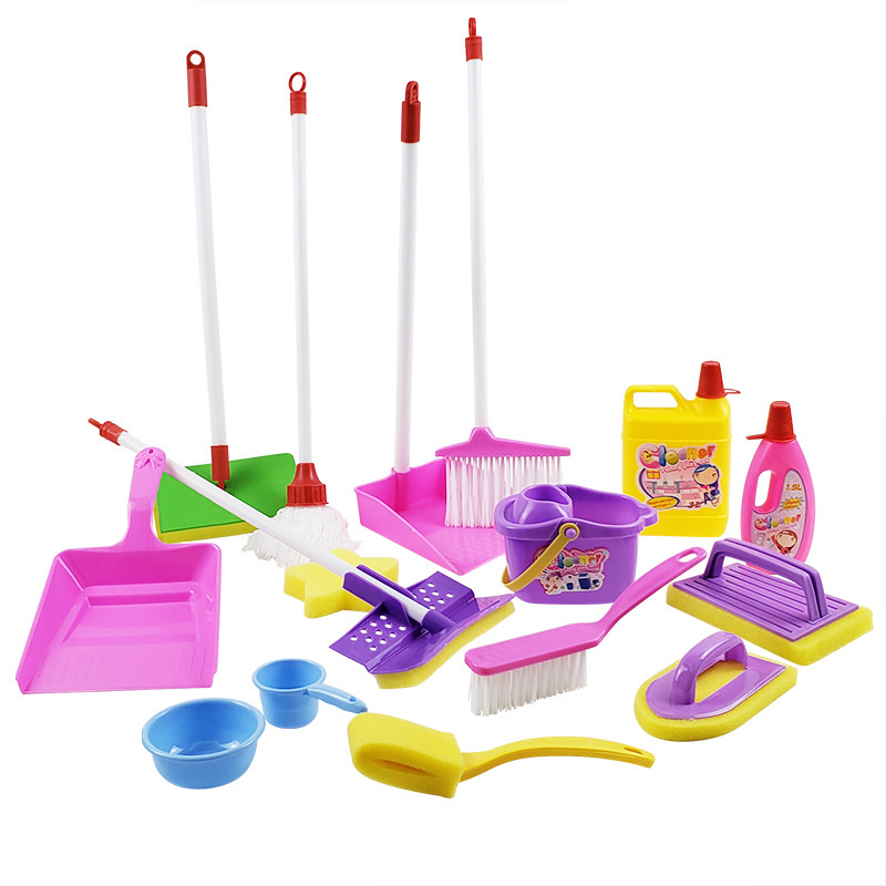 Set mainan pembersih wajah sim - Kids Outdoor Broom ulasan dan harga