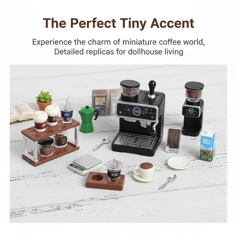 Set Mesin Kopi Miniatur Rumah  - Kids Outdoor Kitchen Accessories ulasan dan harga