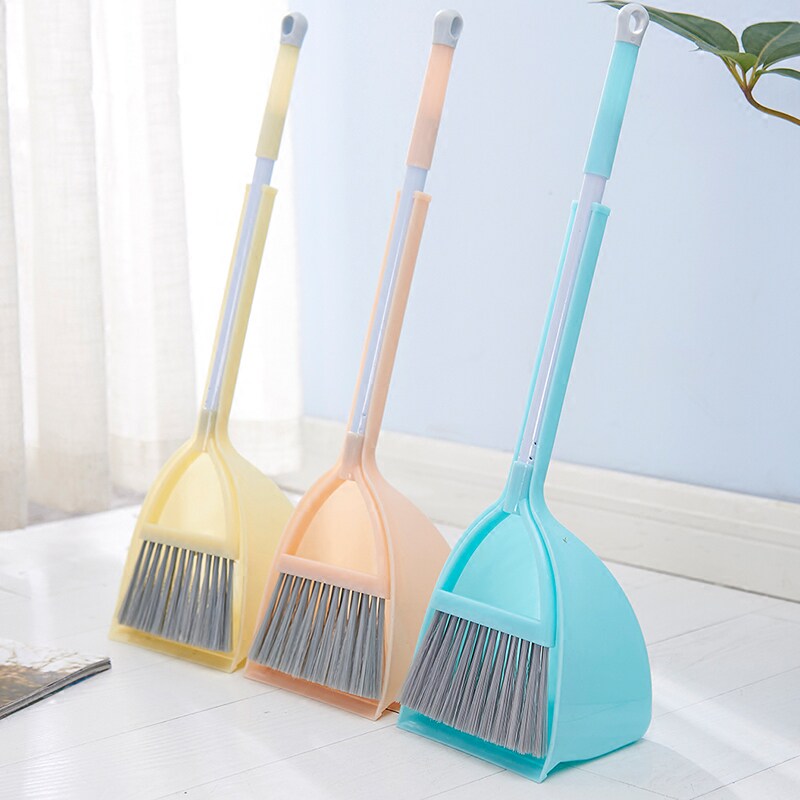 Set Sapu dan Pengki untuk Ruma - Kids Outdoor Broom ulasan dan harga