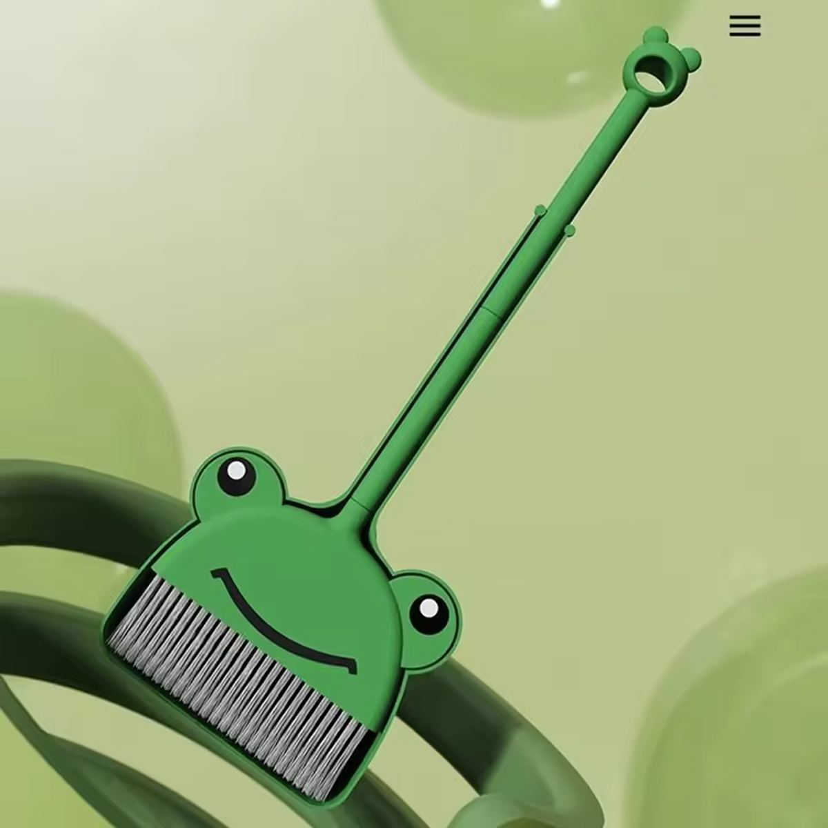 1 Set Sapu Mini dengan Pengki  - Kids Outdoor Broom ulasan dan harga